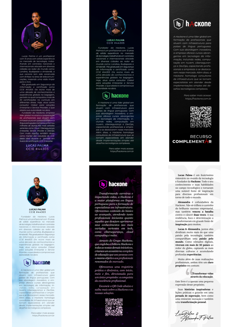 COMBO - TODOS OS LIVROS HACKONE