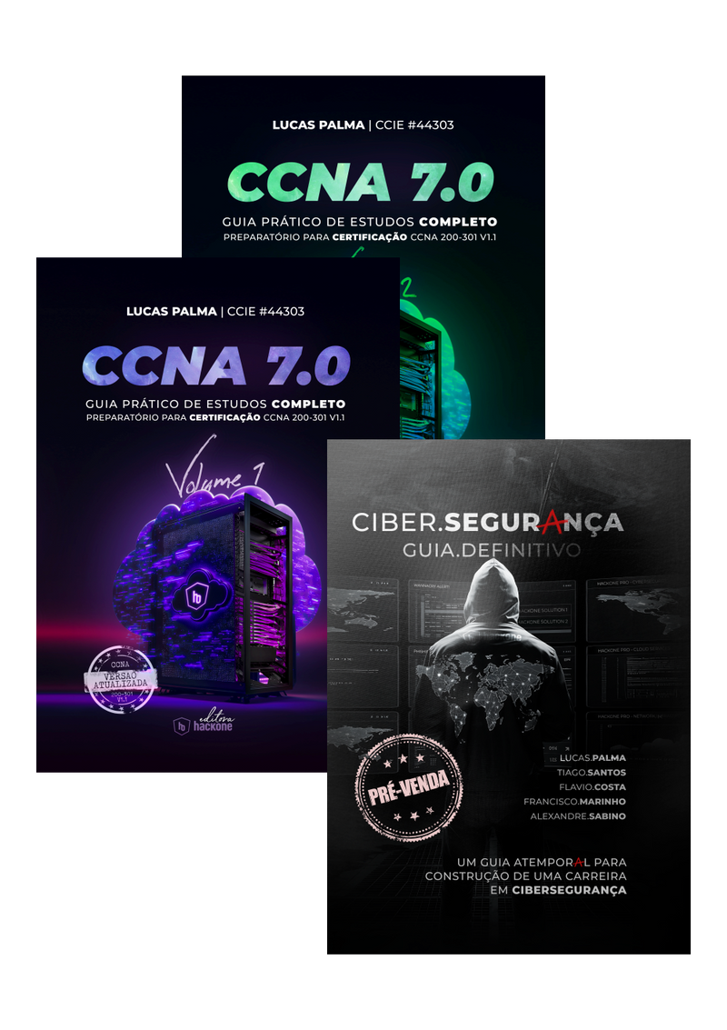 COMBO - TODOS OS LIVROS HACKONE