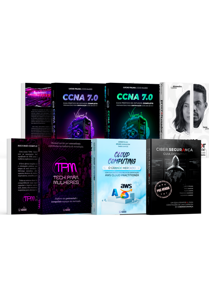 COMBO - TODOS OS LIVROS HACKONE