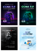 CCNA 7.0 - Vol 1 e 2 + CIBER.SEGURANÇA + CLOUD COMPUTING