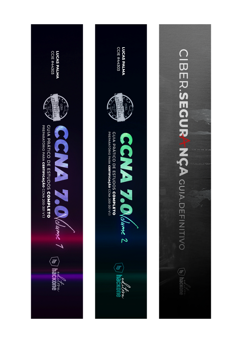 CCNA 7.0 - Vol 1 e 2 + CIBER.SEGURANÇA